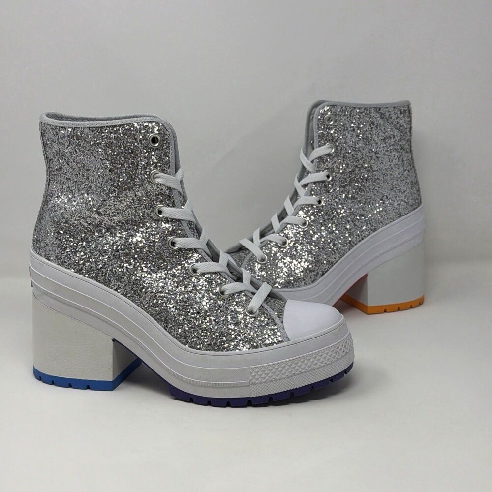 Converse Chuck 70 De Luxe Heel Pride Platform High Top 9.5 A06028C